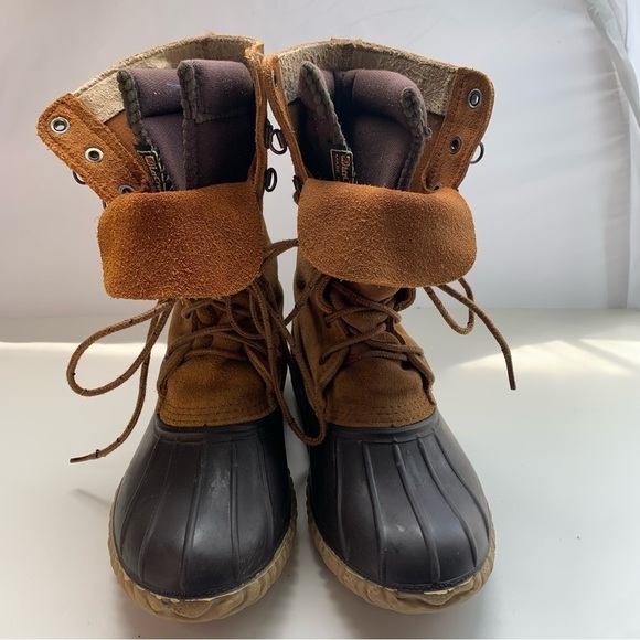 LaCrosse Vintage Women’s Leather Duck Boots Removable Liner - Picture 5 of 16